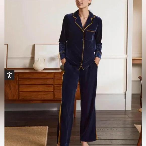 Boden NWT Navy Zena Shirt size US 10 - Picture 6 of 17